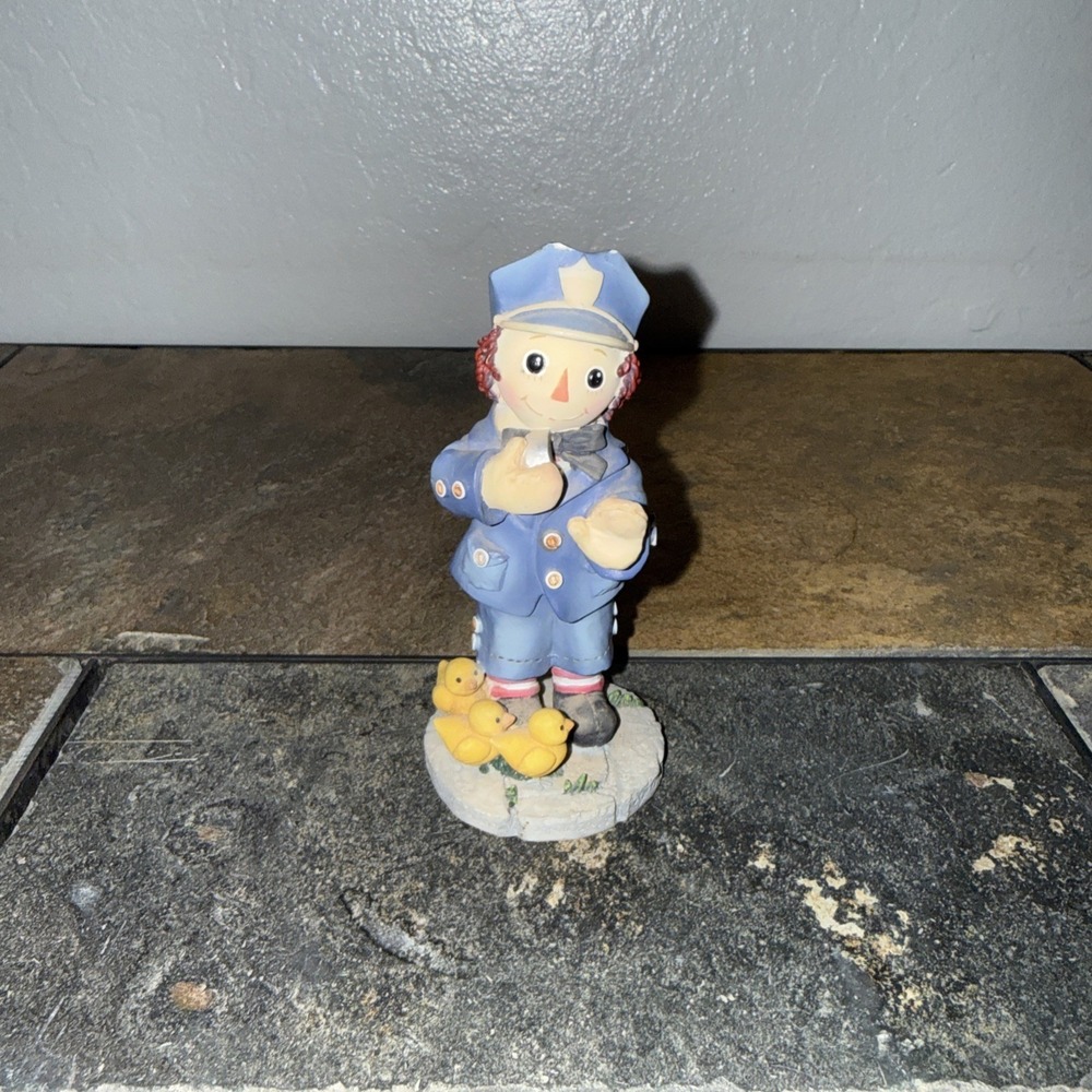 RAGGEDY ANN AND ANDY -YOU MAKE THE WORLD SAFE FOR YOU/ME - POLICEMAN ANDY